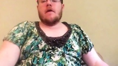 fat fat faggot crossdresser