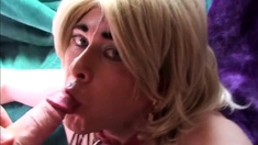 Sissy Slut Luce-Facial Compilation