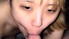 Amateur Asian Deepthroat Blowjob