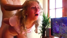 Amateur Teen Fucked Doggystyle
