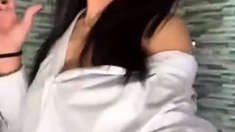 Amateur Webcam Babe Fucking Pussy With A Dildo More At
