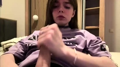Amateur Solo Shemale Masturbation