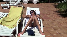 Agnessa Enjoys This Guy On Her Couch