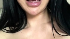 Leann amateur beautiful brunette with big boobs