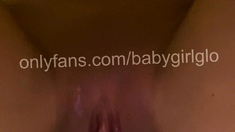 Cute amateur webcam teen girl toying pussy on webcam