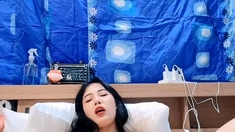 Japanese teen ai aito jerks off a cock