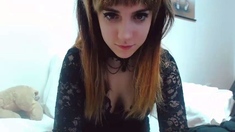 Petite amateur redheaded teen pisses and sucks cock