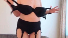 Gorgeous Mature Blonde Solo Masturbation
