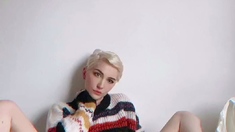 Blonde Teen Solo Masturbating On Webcam
