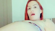 Milky ass solo hoe anally toys