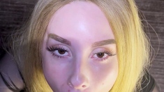 Blonde Blowjob Babe Performs A Sloppy POV Cocksucking