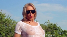 Blonde MILF with Big Boobs Playing Cam Free Porn