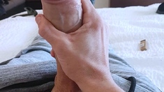 Solo masturbation and gay climax