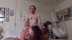 Brunette love hardcore doggystyle sex