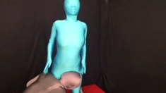 Fetish bdsm anal dildo play