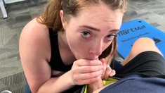 Cute amateur teen blowjob on sex dating webcam