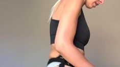 blonde femdom with bizare fetish