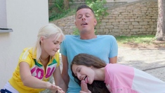 Amateur blonde teen casi james outdoor hardcore pounding