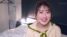 Small titted asian beauty giving blowjob