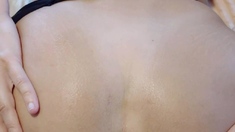 Glam blonde ass cumshot after hardcore anal