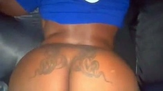 Hot Big Black Latina booty Black and Ebony