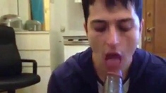 Black Amateur Blowjob: Suck n' Swallow