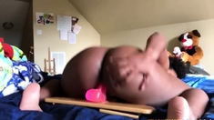 Black Solo Female Quickie Before Work