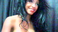 Webcam brunette furios anger masturbation 2