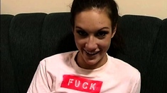 Horny anal teen brunette