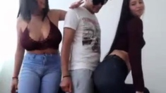 Amateur Threesome 8 Brunette