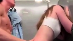 Fucking Some Slut In Bathroom Stall, She Gave Me Her