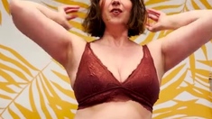 Curvy Fat Granny Solo Masturbation