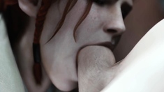 Triss - Yennefer Femdom -pregnant-