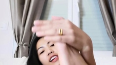 Amateur Asian Webcam Strip Masturbation