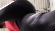 Anal solo playing amateur ass fingered in this pov video