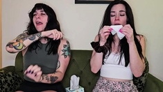 Jasmin Jai Studios - Sneezy Seduction With Mia Hope And