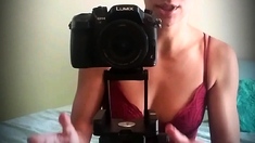 Brunette Solo Webcam Masturbation