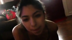 Pov Blowjob - Fingering And Fucking On Sofa