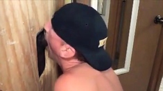 Sucking Black Cock At The Glory Hole