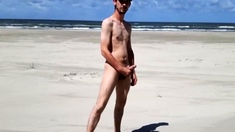 Danish Beach Wank - Denis Matern