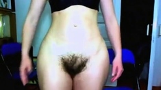 Hairy armpits and pussy webcam