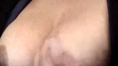 Mature Mom Show tits and lick her nip slip